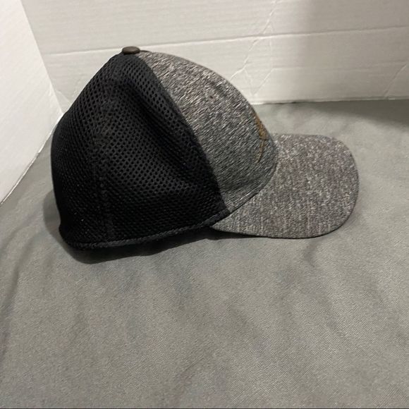 39THIRTY Gray and Black Hat with Brown Feather Hat - Picture 2 of 6